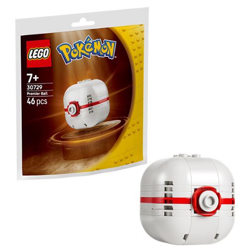 LEGO POKEMON Premier Ball (46pz) 30729 (In busta 16x16cm)…x1